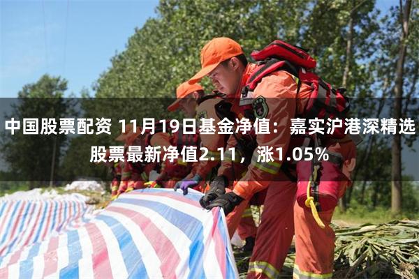 中国股票配资 11月19日基金净值：嘉实沪港深精选股票最新净值2.11，涨1.05%